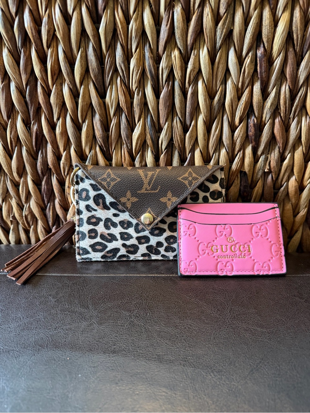 Lot of 2 ~ Beautiful inspired wallet & card holder